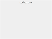 Tablet Screenshot of carlitoz.com